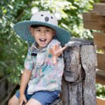 Kids Lifeguard Straw Hat - Koala - Image 4