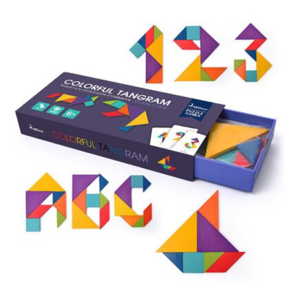 Colorful Tangram Puzzles – Ages 4+