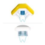 SmileFrida Triple Angle Toothhugger - Yellow - Image 4