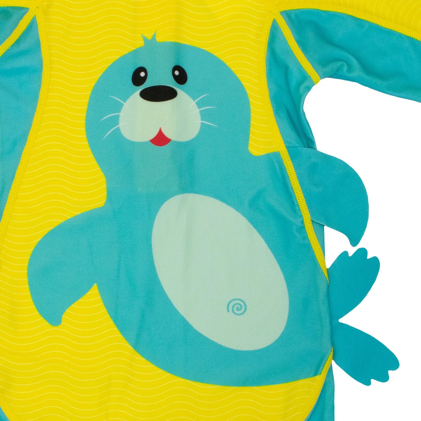 zoo124151_1_lg Baby/Toddler One Piece Surf Suit - Seal - Image 2